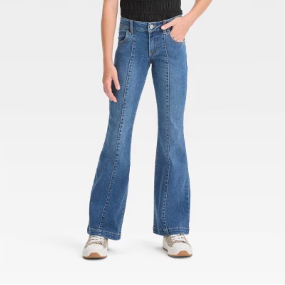 Girls Blue Jeans - Picture 1 of 2